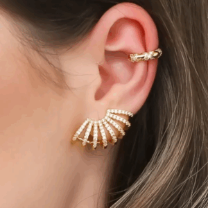 Ear Cuff pequeno 8 Argolas