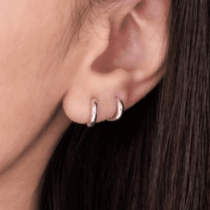 Brinco Argola fio quadrado